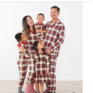 Hanna Andersson Long John Pajama Set in Tartan Plaid